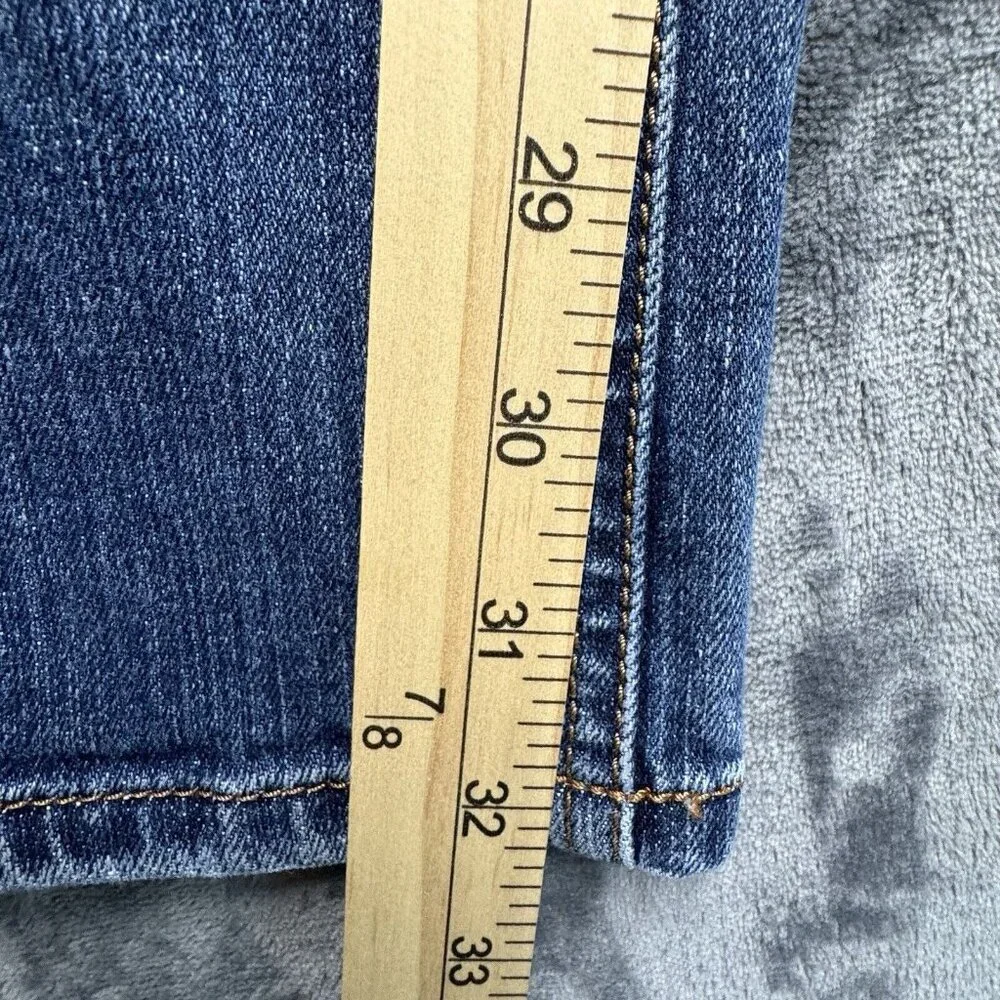 Venus Denim‎ Skinny Jeans Women's 9 Long Blue Medium Wash - Picture 3 of 11